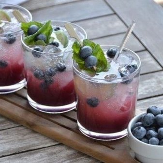 SUCO DETOX de Mirtilo