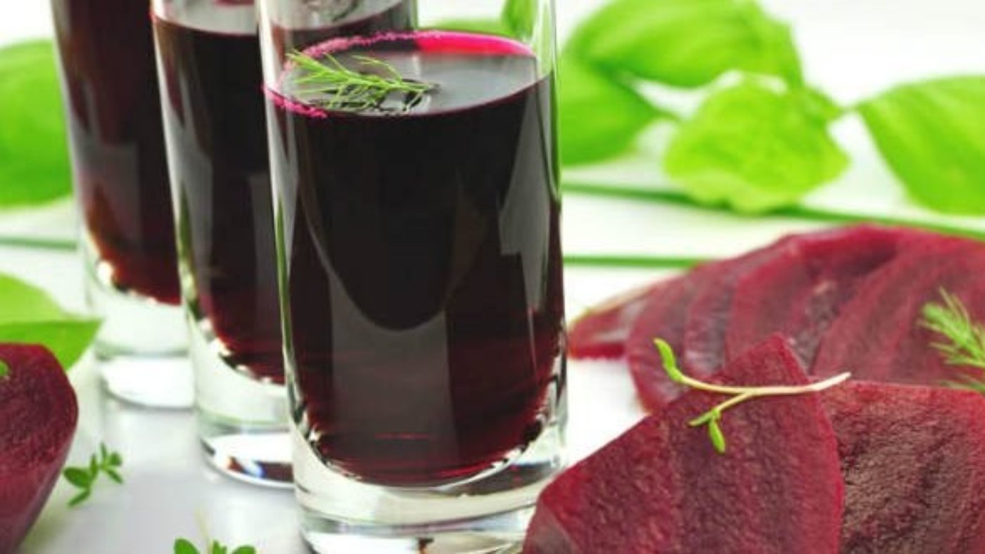 Suco de Beterraba, Morango e Mirtilo