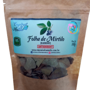 Folhas Secas de Mirtilo (Blueberry) 20g