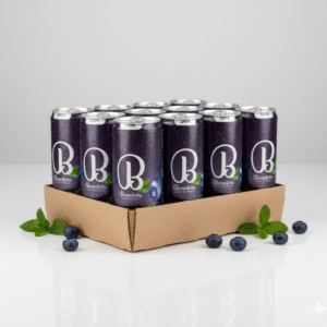 Energético Sabor Blueberry 355 ml - Pack com 12 Unidades