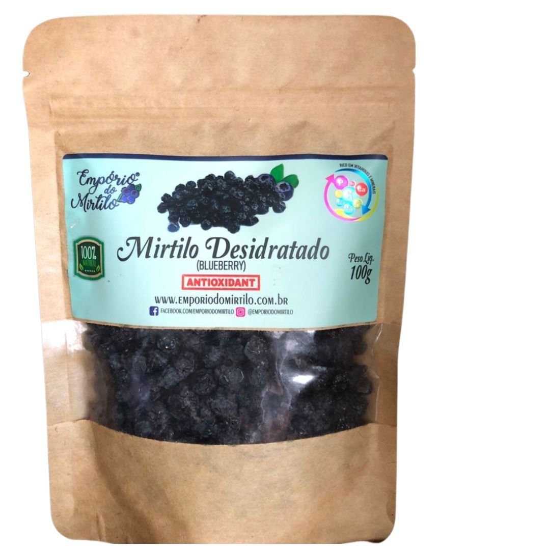 Mirtilo (Blueberry) Desidratado 100g - Imagem 2