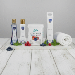 Colágeno Hidrolisado + Loção Hidratante + Óleo Pós-Banho+ Sabonete Líquido